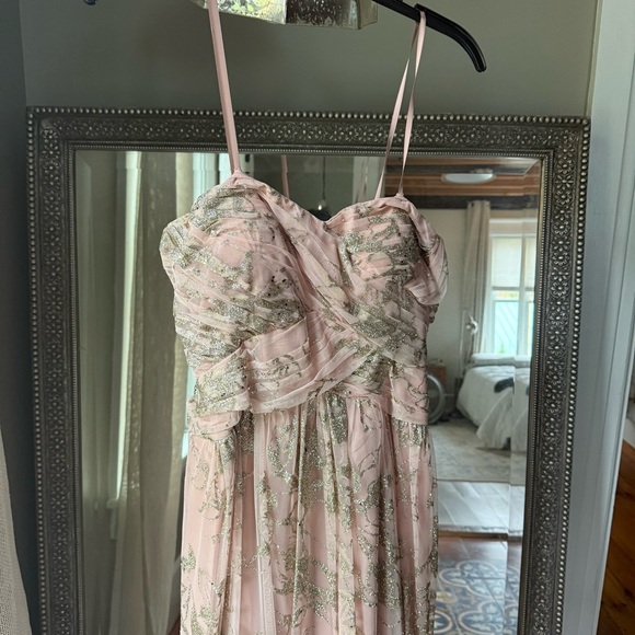 Adrianna Papell Dresses & Skirts - Blush Glitter Gown